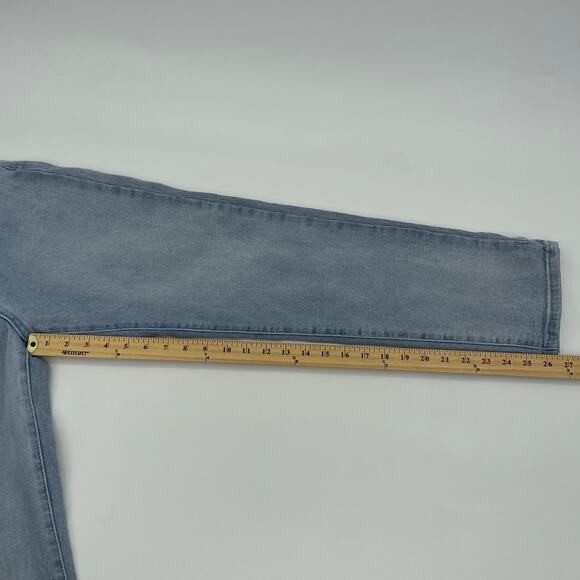 COTTON ON High 90's Jeans Womens Size 10 Heavy Denim Tapered Leg Light Wash - Picture 10 of 13
